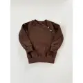 BLUZA PRĄŻKOWANA - CLASSIC - KAKAO